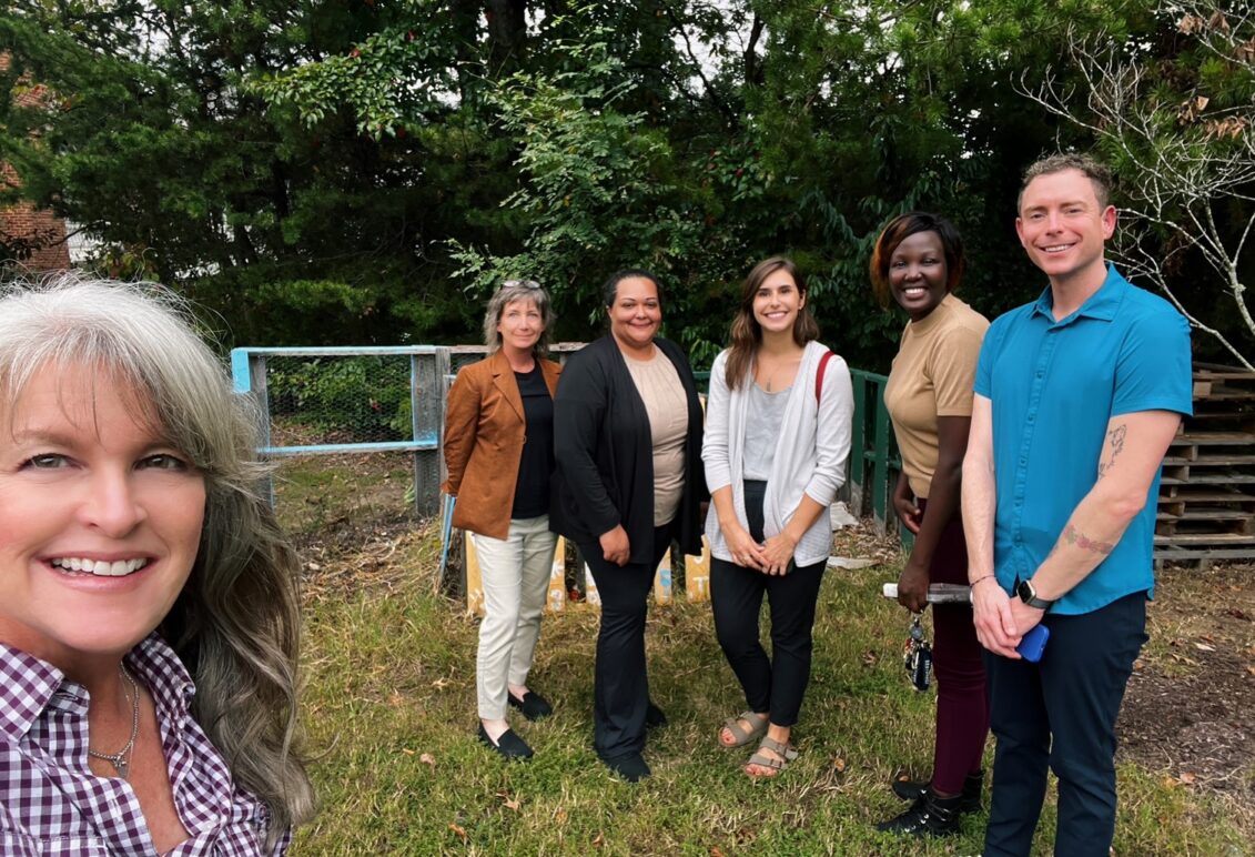 Staff and student group photo